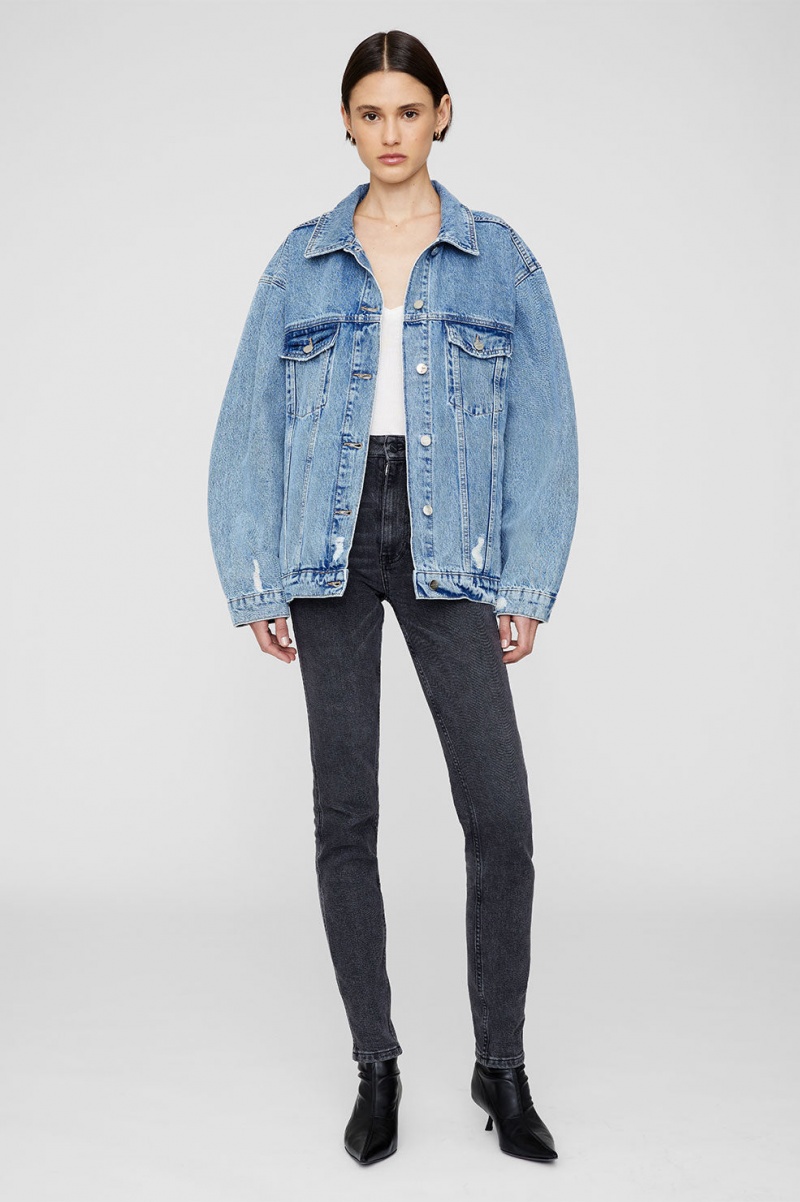 Jean Anine Bing Rory Bleu Femme | YVR-6415586